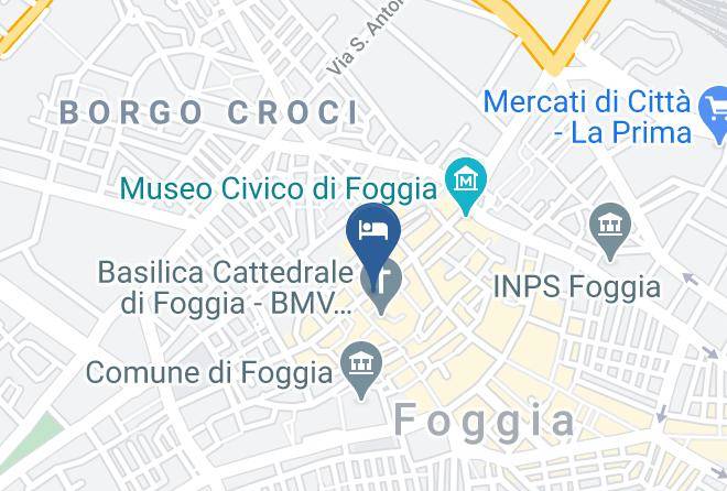 Foggia - B&b Federico Ii Maps