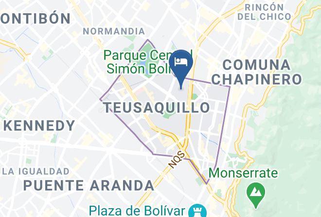 Bogota - Federman Park Hotel Maps