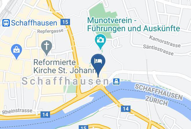 Schaffhausen - Federnhut Maps