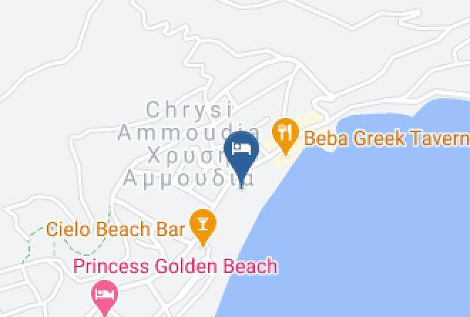 Thasos - Fedra Hotel Maps
