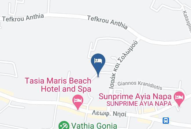 Cyprus - Fedrania Gardens Hotel Maps