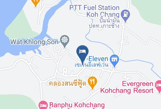Amphoe Ko Chang - Feel Chill Resort Kohchang Maps