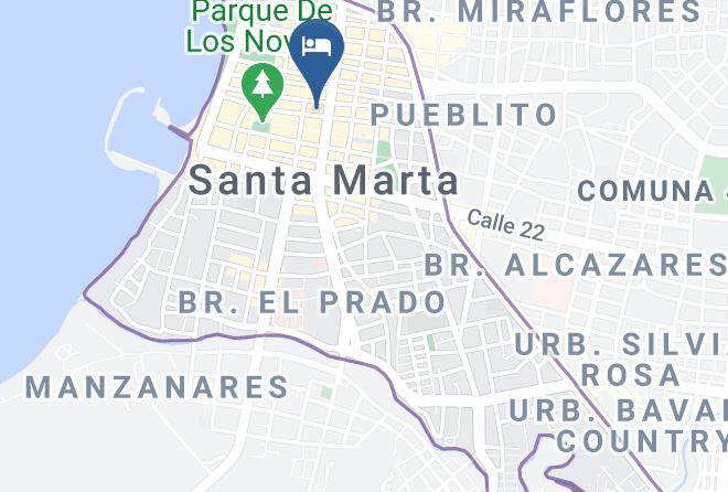 Santa Marta - Feeling Hotel & Coworking Maps