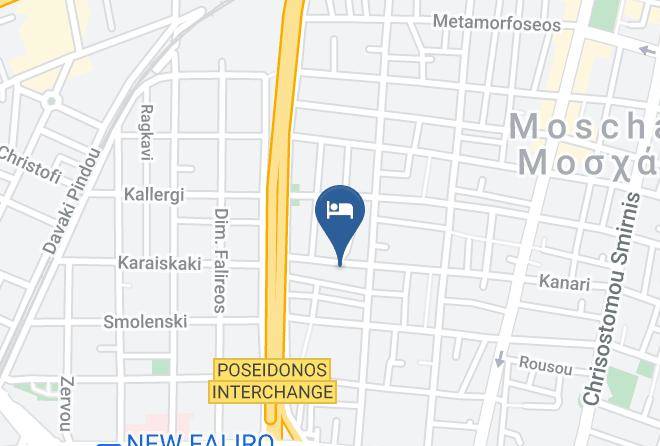 South Athens - Feevos Hotel Maps