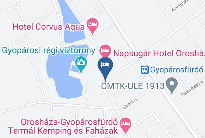 Oroshaza - Feher Hattyu Panzio & Etterem Maps
