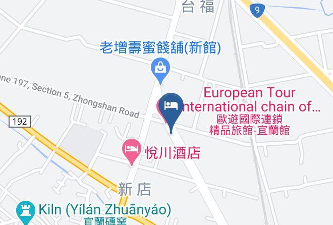 Yilannty - Fei Fan Jingpin Motel Maps