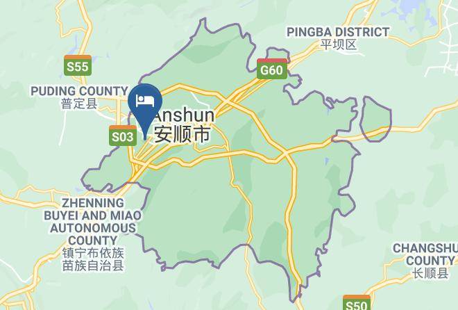 Anshun - Feidisi Hot Spring Holiday Hotel Maps