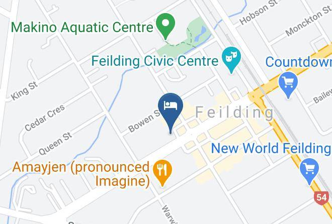 Manawatu - Feilding Hotel Maps