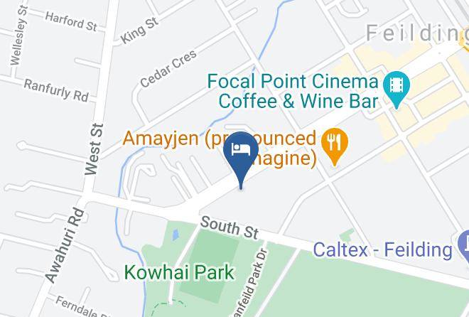 Manawatu - Feilding Motel Maps