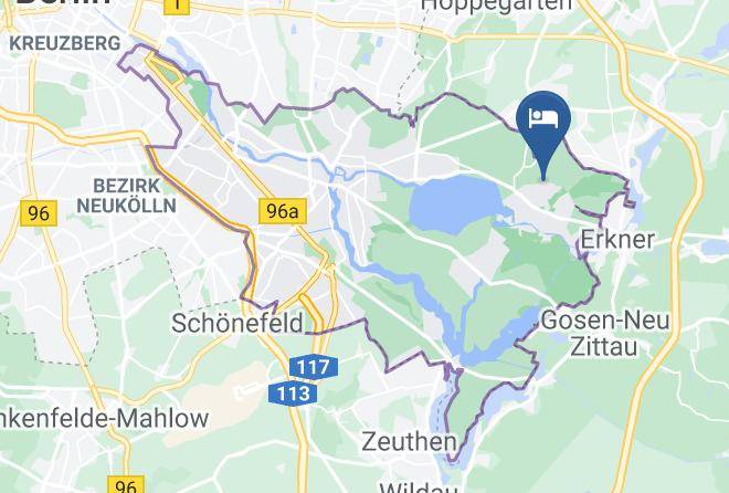 Stadt Berlin - Feine Laube Ferienhaus Maps