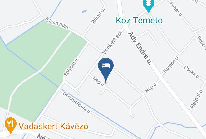 Hajduszoboszlo - Fejervari Vendeghaz Maps