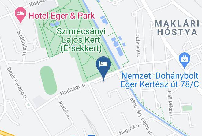 Eger - Fekete Lo Etterem Es Panzio Maps