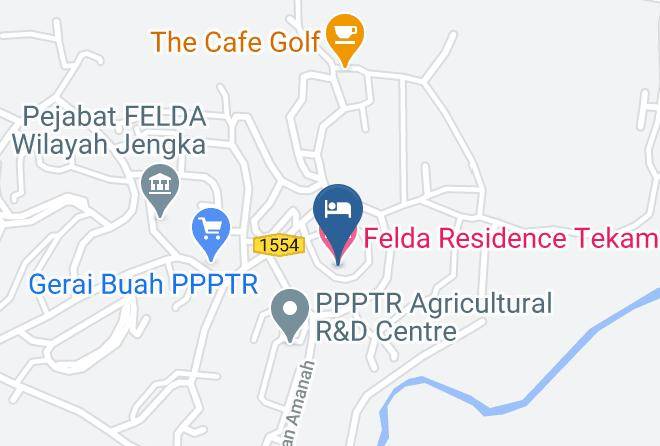 Jerantut District - Felda Residence Tekam Maps