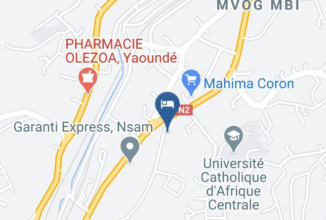 Mfoundi - Felicia Hotel Maps