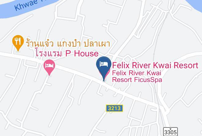 Amphoe Mueang Kanchanaburi - Felix River Kwai Resort Ficusspa Maps