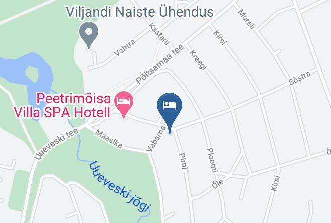 Viljandi - Felixi Kulalistemaja Maps