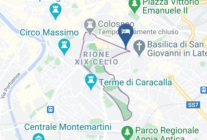 Rome - Feliz In Roma B&b Maps