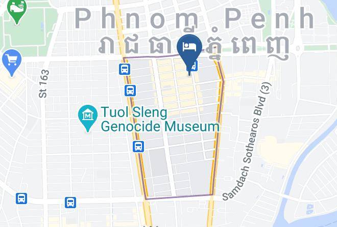 Chamkar Mon - Feliz Urban Hotel Maps