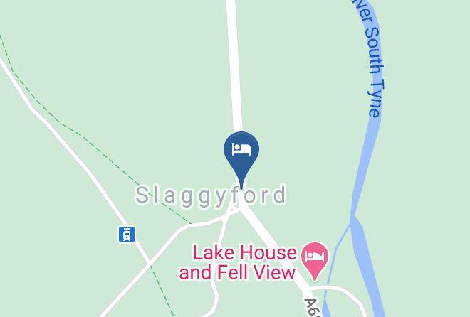Northumberland - Fell View Slaggyford Maps