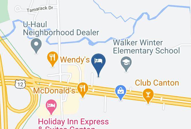Wayne County - Fellows Creek Lodge Canton Michigan Maps