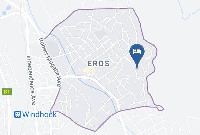 Windhoek - Felsenblick Self Catering Maps