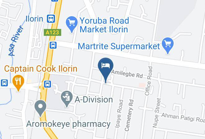 Ilorin - Femkem Hotel Maps