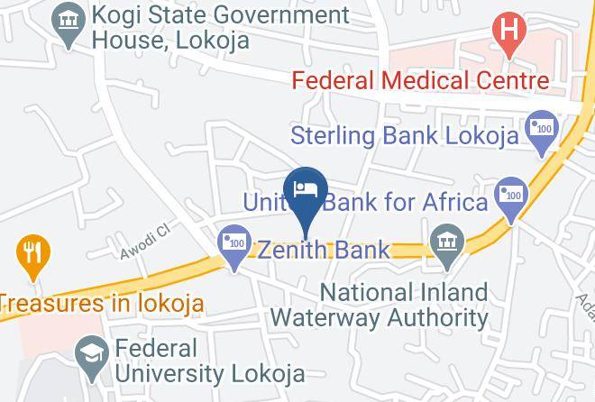 Lokoja - Fen Hotel Maps