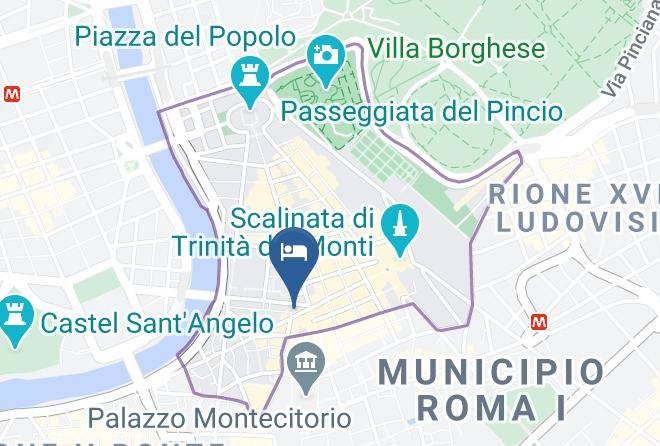 Rome - Fendi Private Suites Maps