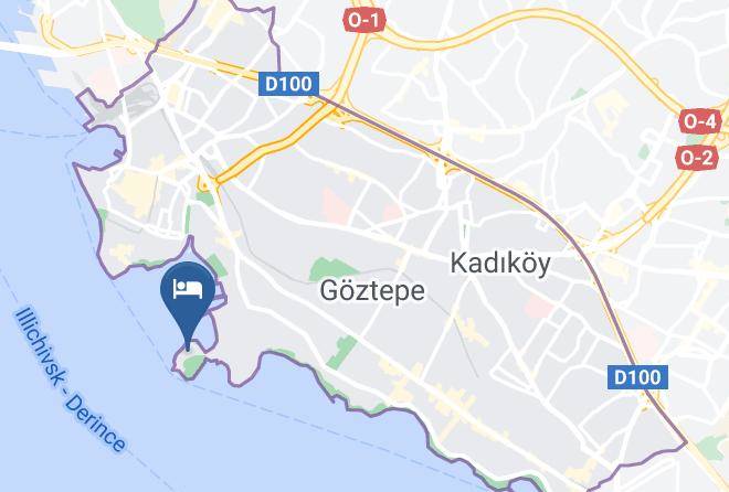 Kadikoy - Fenerbahce Spor Kulubu Konukevi Maps