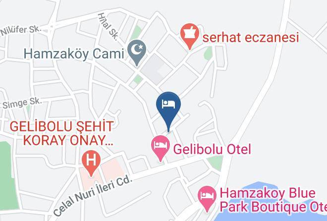 Gelibolu - Fenerlikosk Kiz Ogrenci Evi Maps