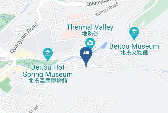 Beitou District - Feng Hwang Ger Hotel Maps