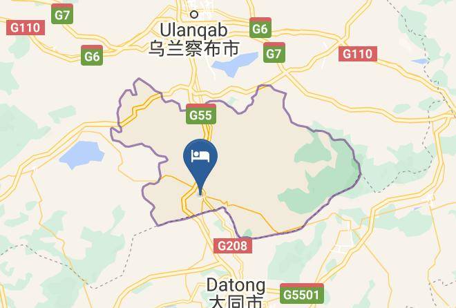 Ulanqab - Feng Zhen Hotel Maps
