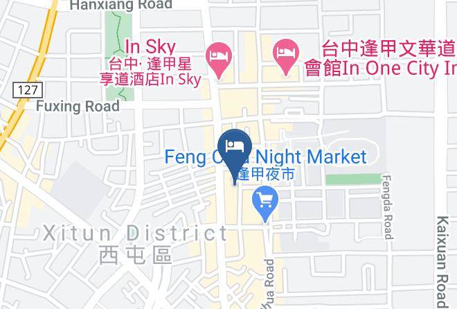 Xitun District Fengchia Night Market - Fengchia Bohemia Maps