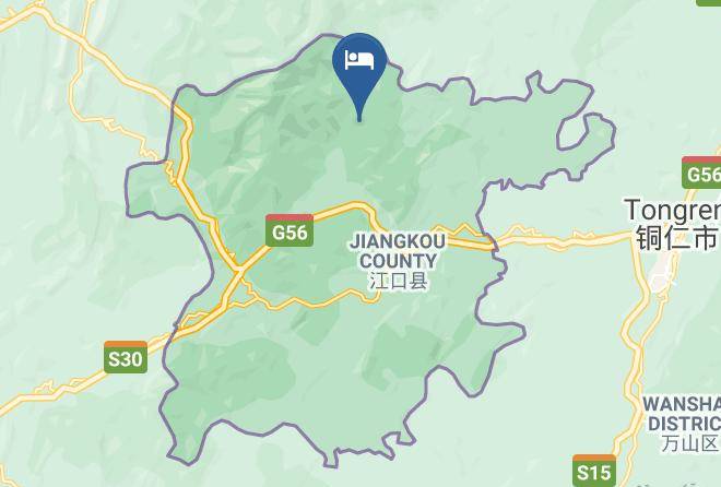 Fengde Hotel Fanjing Mountain Jiangkou Map
