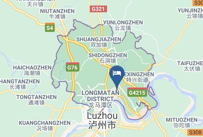 Luzhou - Fenghao Hotel Maps