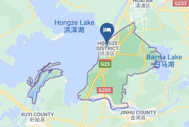 Huaian - Fenghua Hotel Maps