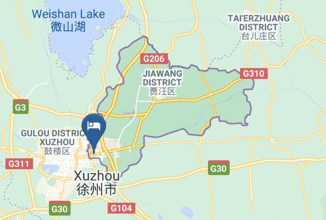 Xuzhou - Fenghua Meida Boutique Hotel Maps