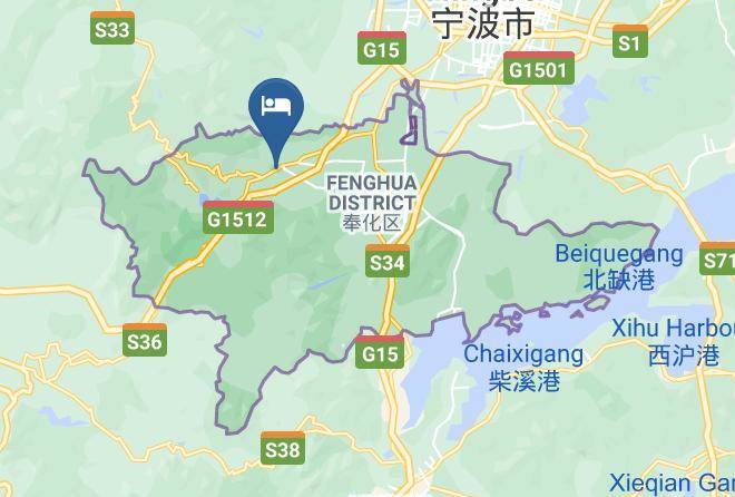 Ningbo - Fenghua Xikou Tao Yuan Hotel Maps