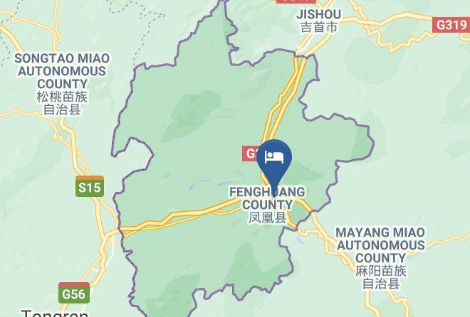 Fenghuang Xiaoxiaorelax Hotel Map