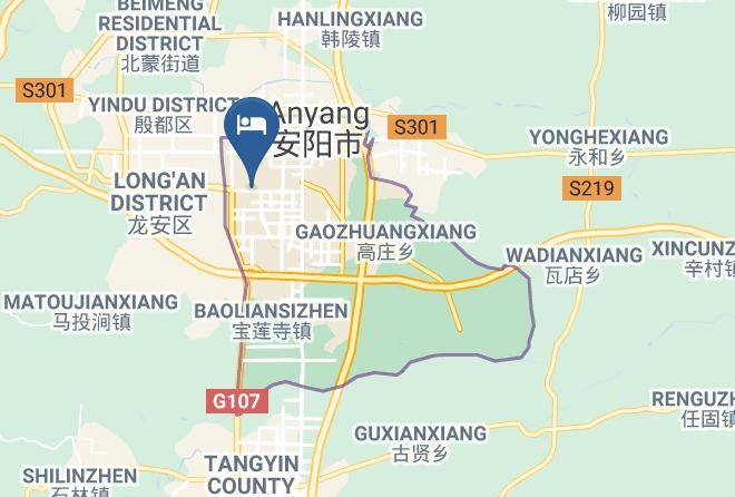 Anyang - Fengleyuan Hotel Maps