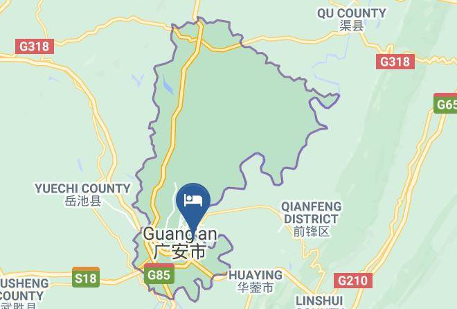 Guang An - Fenglin Business Hotel Maps