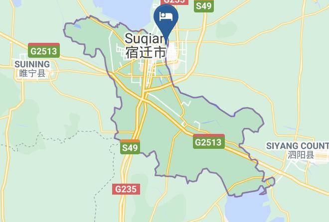 Suqian - Fengqingshui'an Business Hotel Maps