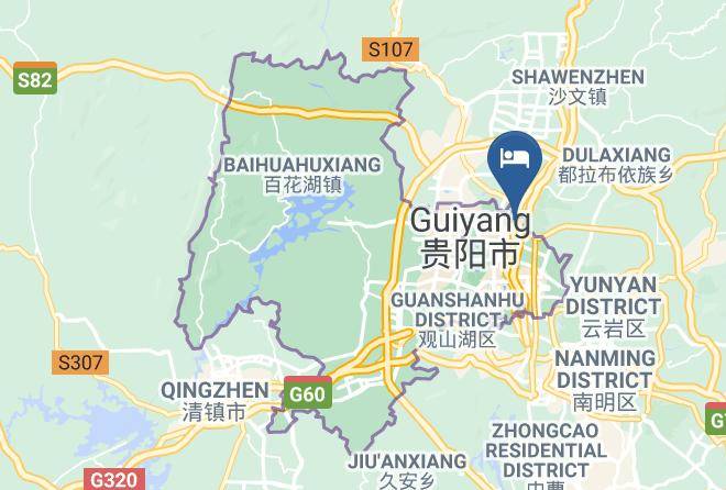 Guiyang - Fengshang Hotel Huizhancheng Maps