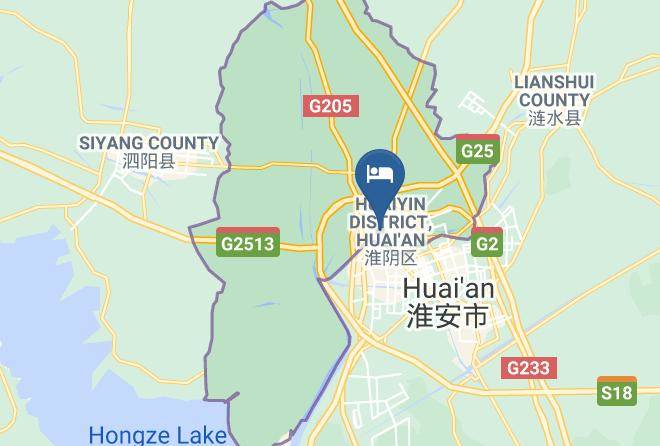 Huaian - Fengtai Hotel Maps