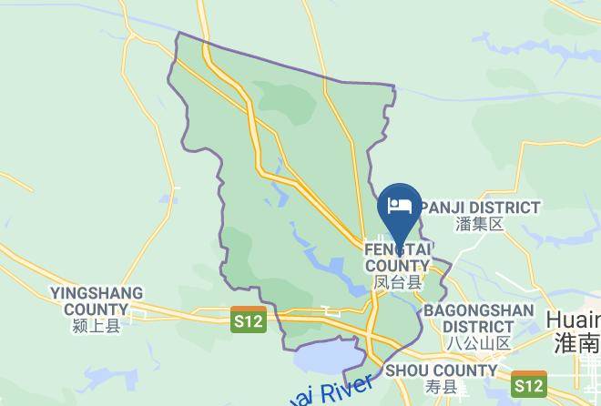 Huainan - Fengtai Westin Holiday Hotel Maps