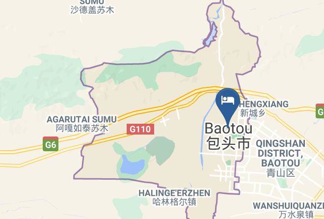 Baotou - Fengye Express Hotel Baotou Maps