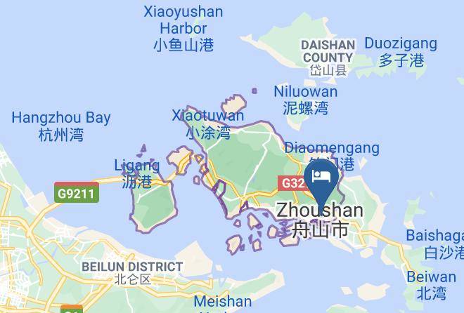 Zhoushan - Fengyi Hotel Maps