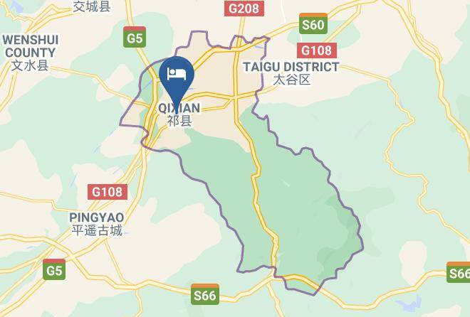 Jinzhong - Fenhe Hotel Maps