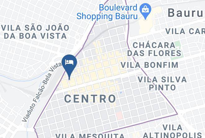 Bauru - Fenicia Palace Hotel Maps