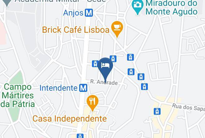 Lisbon - Fenicius Charme Hotel Maps